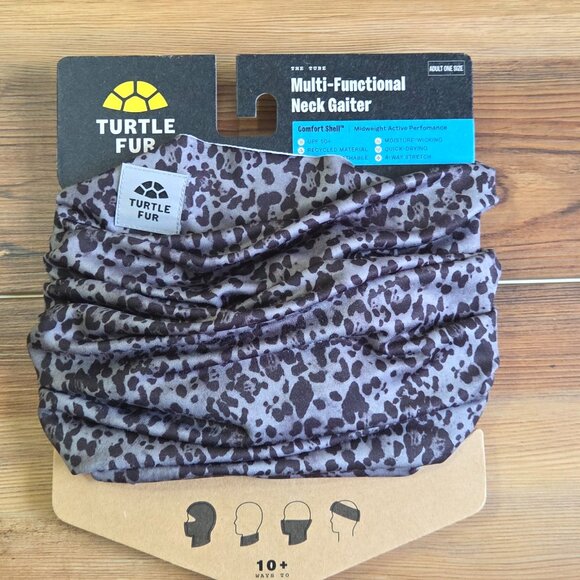 Turtle Fur Totally Tubular Neck Gaiter, UPF 50+, Multifunctional Headwear - Picture 1 of 6
